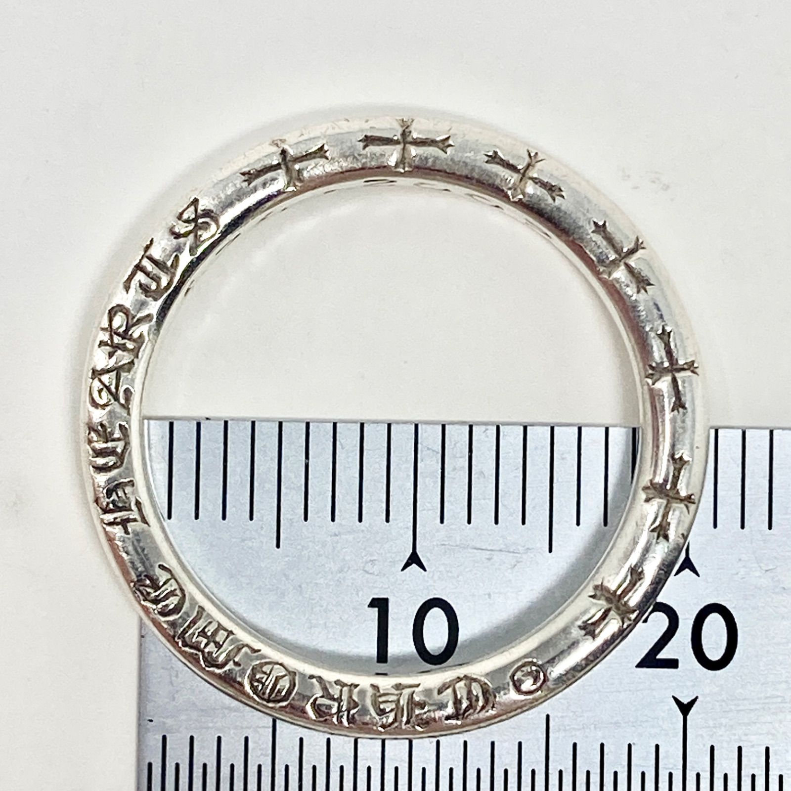 【人生終わり　】クロムハーツ　スペーサーリング　#16 16号/ワンオーナー品】CHROME HEARTS/クロムハーツ NTFLリング