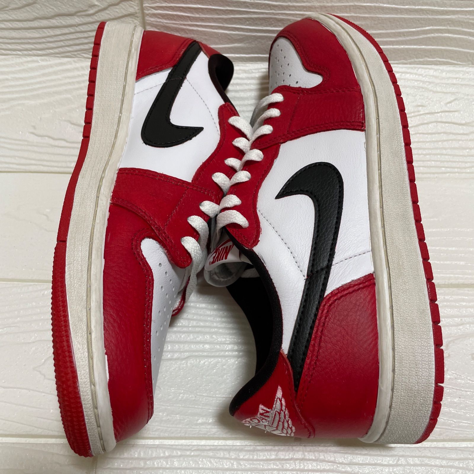 新品 シカゴAIR JORDAN 1 LOW OG Chicago custom※こちらはカスタム 
