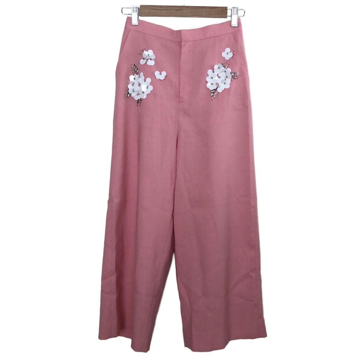 チェスティ  ワイドパンツ サイズ1 ピンク 新品未使用 Chesty(チェスティ) パンツ サイズ0 XS レディース - ピンク
