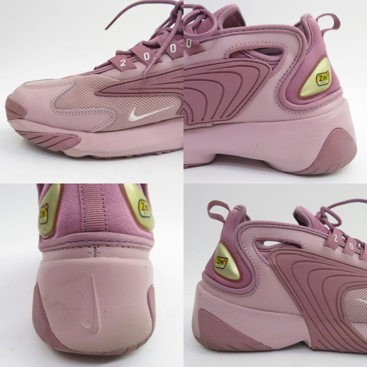 NIKE ナイキ WMNS ZOOM 2K ウィメンズ ズーム AO0354-500 US10 27cm 箱無し ※中古