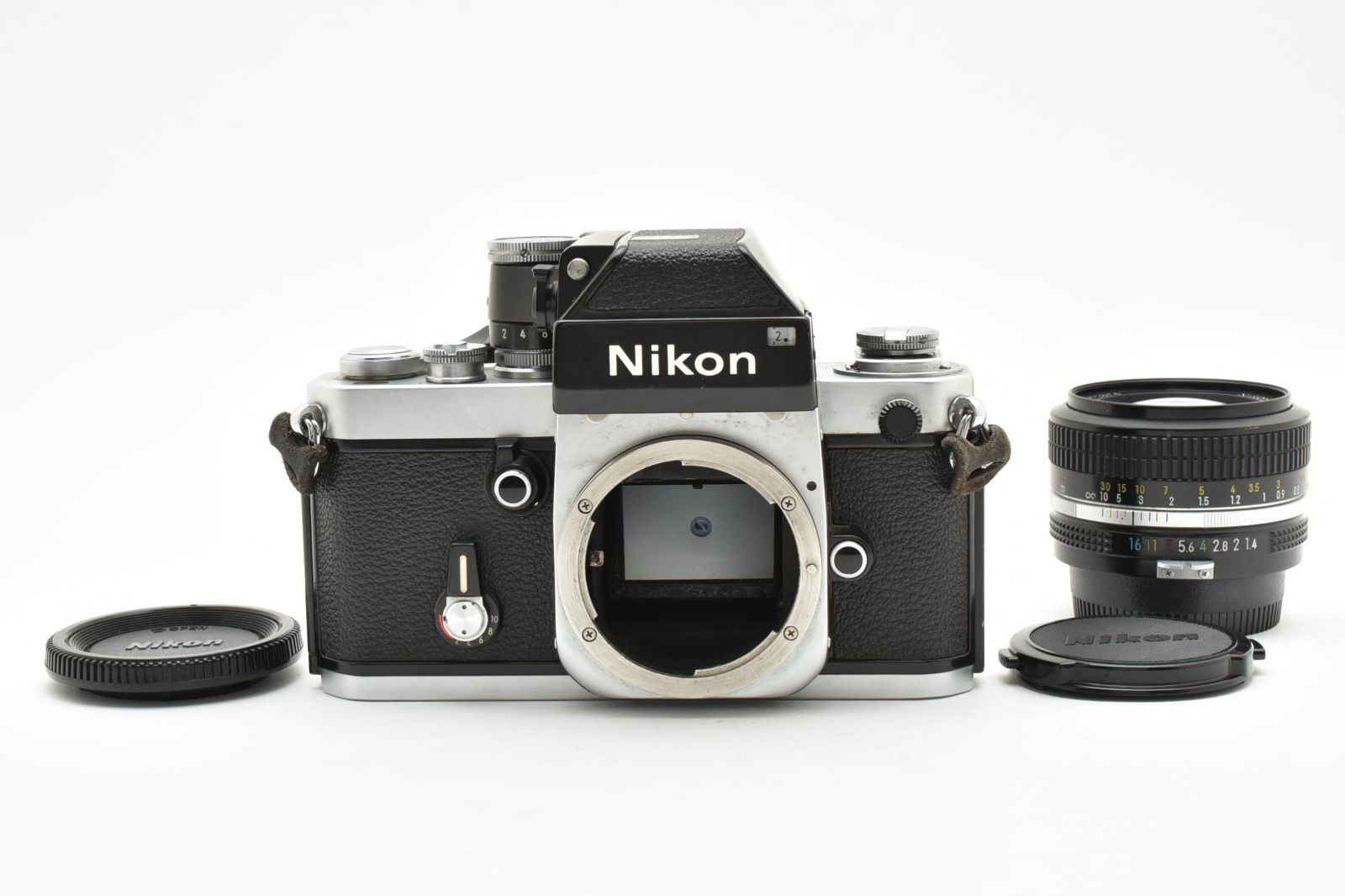 フィルムカメラ Nikon F2 Ai NIKKOR 50mm F1.4 ニコン Nikon F2 + Auto Nikkor 50mm F1.4 C フィルム