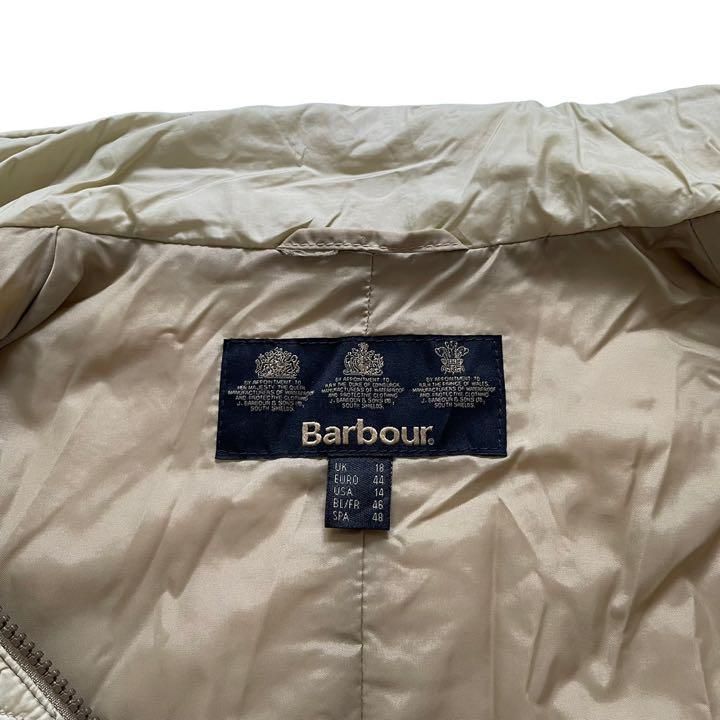 Barbour バブアー キルティング ブルゾン ベージュ メンズ Lサイズ相当