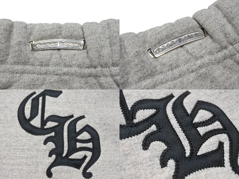 クロムハーツ リブコットン スポーツショーツ クロムハーツ MESH VARSITY SHORTS MATTY BOY TEAMプリント