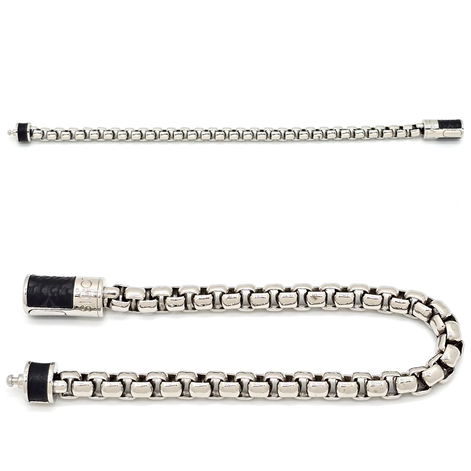 ルイヴィトン　M62592 エクリプスブレスレット　　モノグラム　箱　保存袋付 LOUIS VUITTON ルイヴィトン M62592 ブレスレット・チェーン