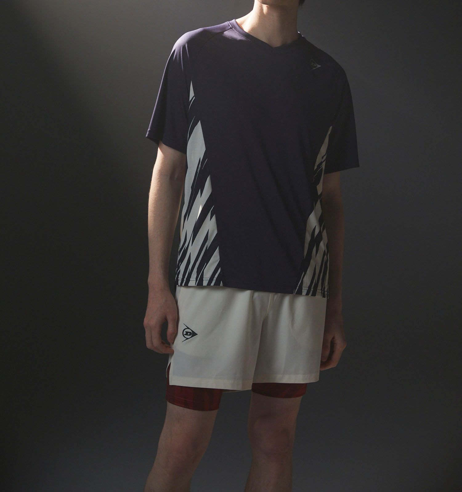 ダンロップ DUNLOP テニス GAME SHIRT DAP1544 545 ネイビー