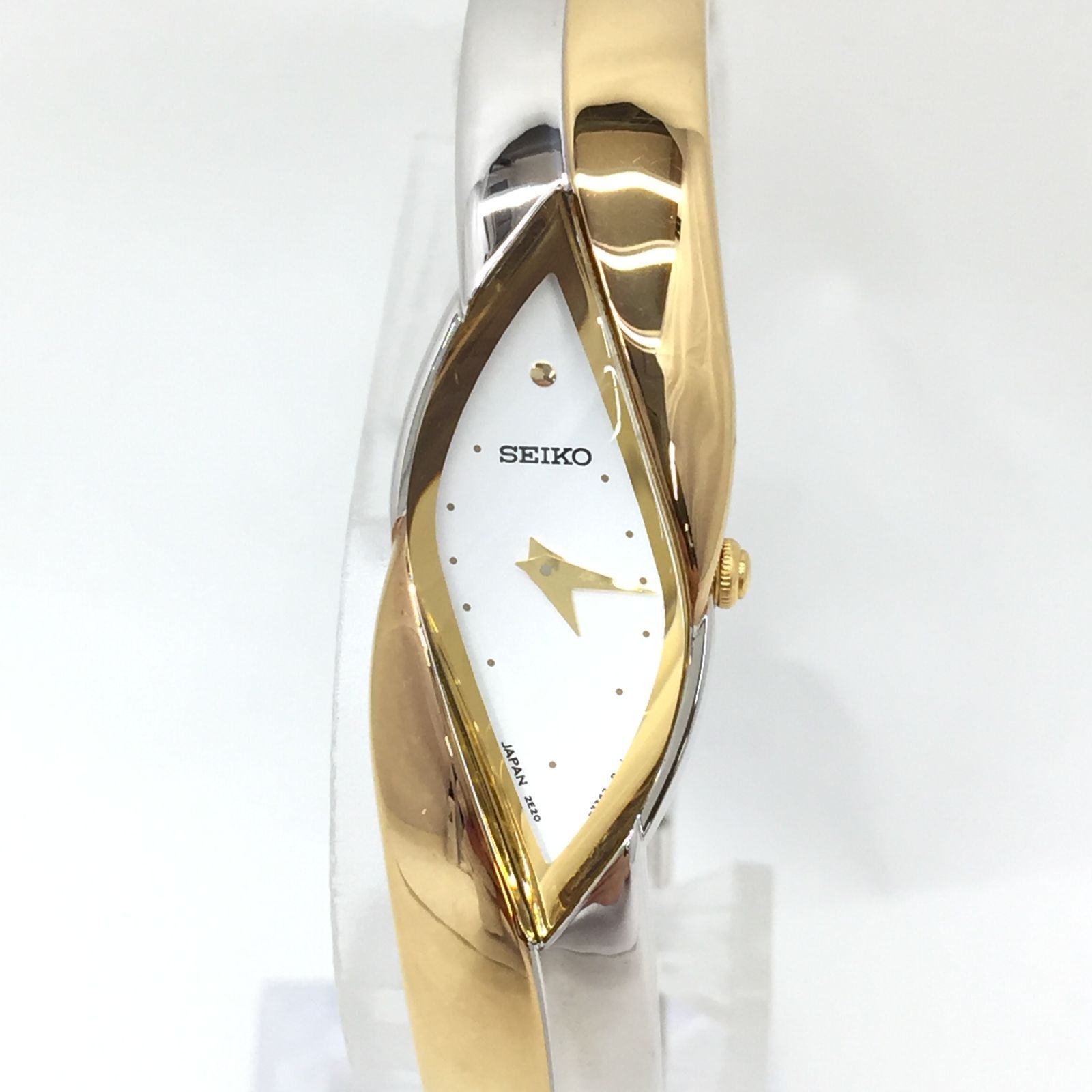 SEIKO ゴールドバングル レディース腕時計 レディース
