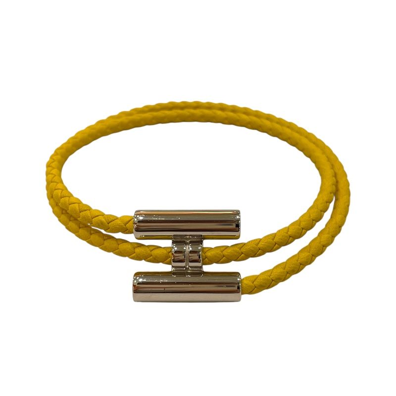 エルメス HERMES トレッセ トゥルニ ブレスレット ジョーヌナプル スイフト メタル アクセサリー