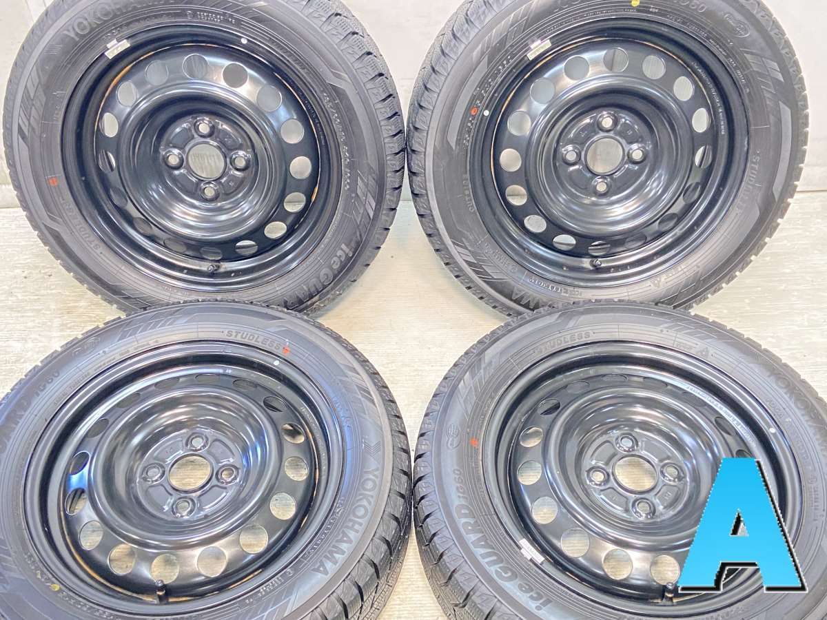 185/60R15  nヨコハマ アイスガード iG60 n　  n15x5.5  100-4穴 n中古タイヤ スタッドレスタイヤ ホイールセット 4本セットn w15240419044