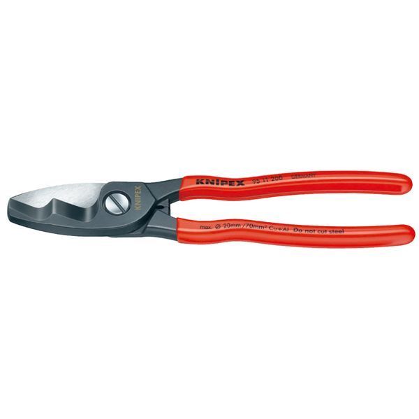 KNIPEX クニペックス ケーブルカッター プラスチックコーティング 全長200mm 9511-200