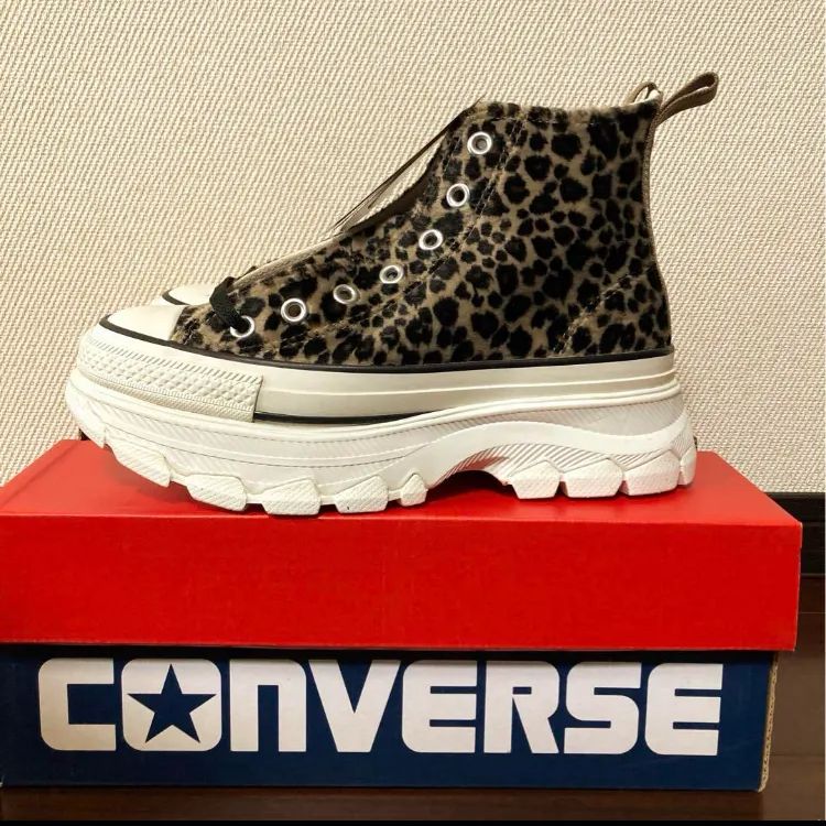 CONVERSE オールスター トレックウエーブ アニマルファーHI 22.5 