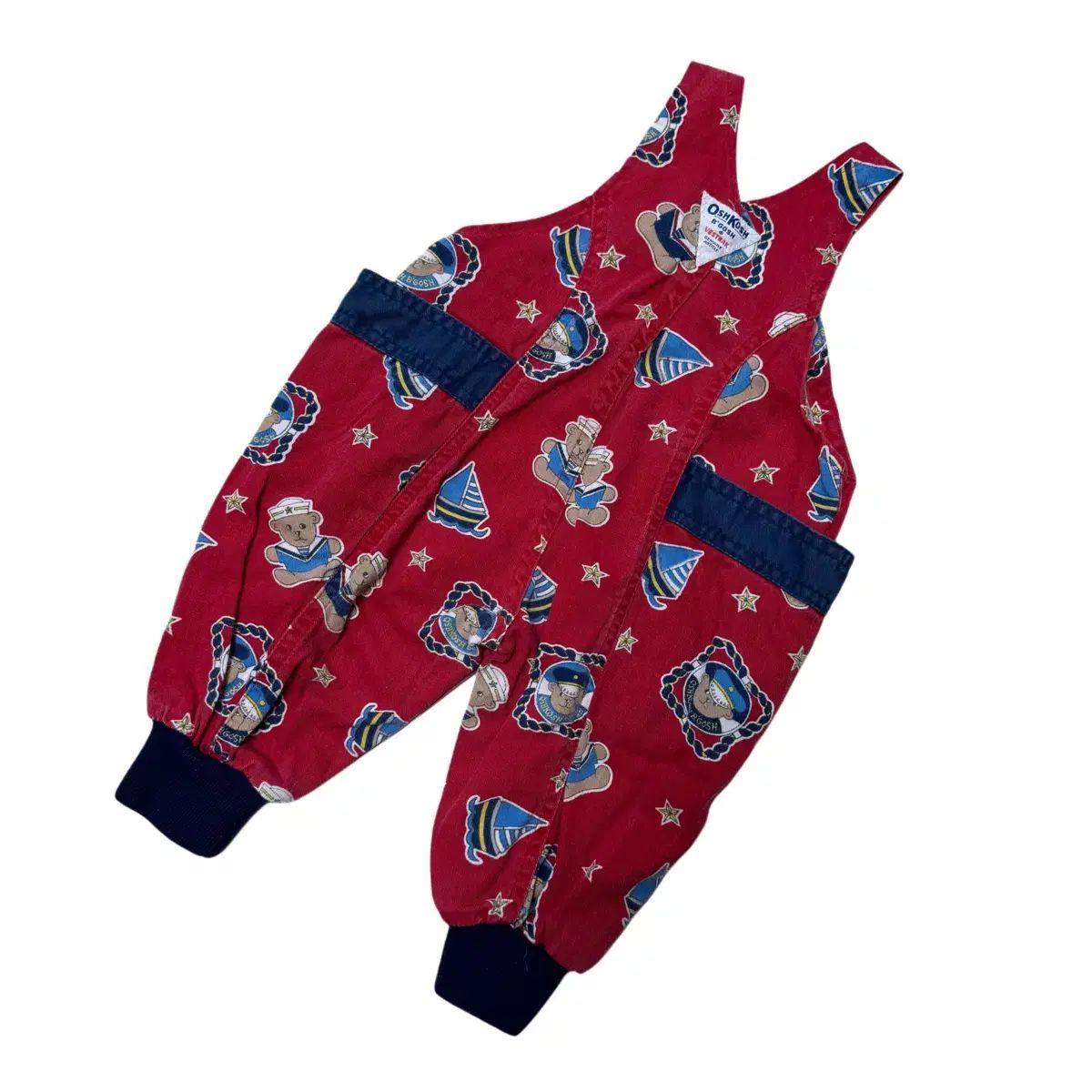  オシュコシ キッズ ヴィンテージ オーバーオール ツーウェイ ドレスオール ベビー服(~95cm)