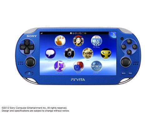 PlayStationVita Wi-Fiモデル サファイア・ブルー (PCH-1000 ZA04