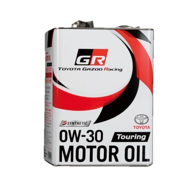 トヨタ純正 GR MOTOR OIL Touring 0W-30 4L 缶 エンジンオイル 08880-12505 | 0W30 TOYOTA GAZOO Racing 4リットル オイル 車 人気 交換 オイル缶 油 エンジン油 車検 オイル交換 ポイント消