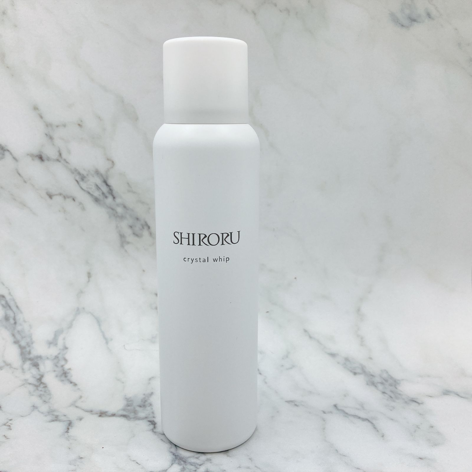 美品］SHIRORU シロル クリスタルホイップ 120g 洗顔料 開封済み