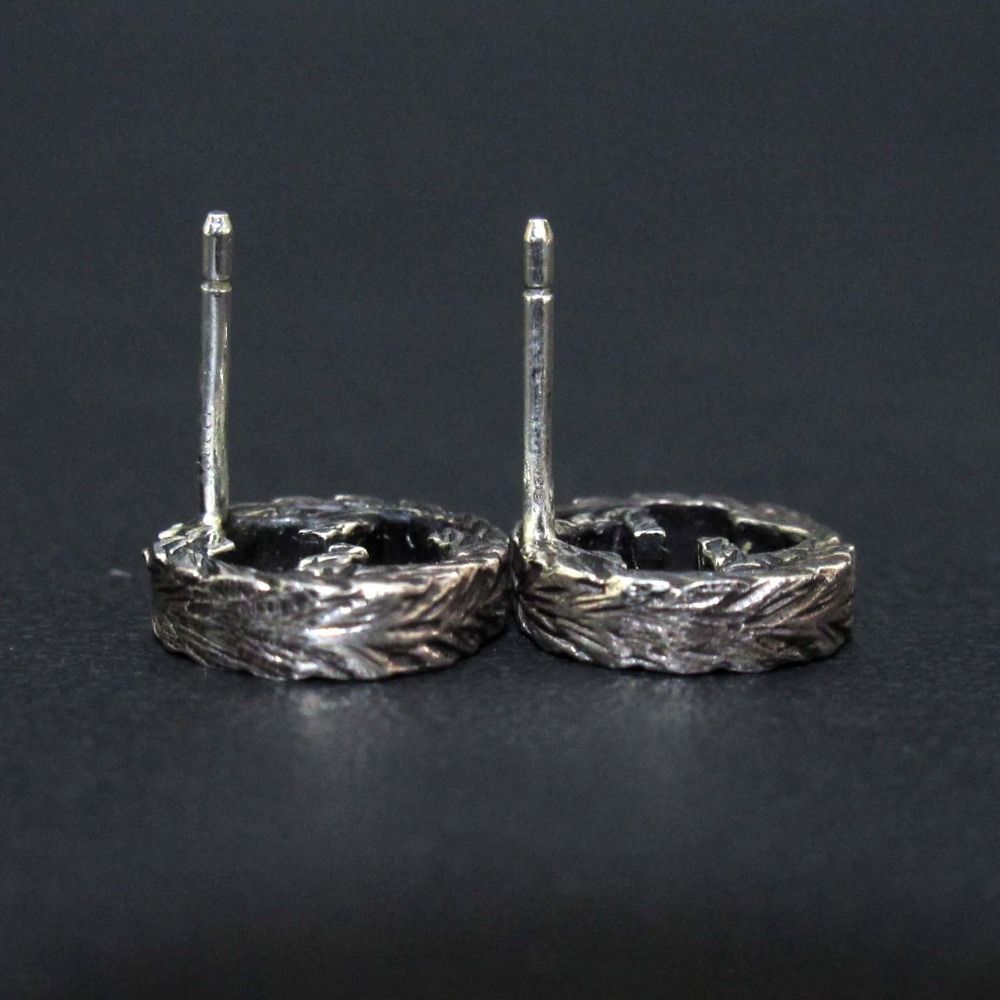 美品 GUCCI グッチ インターロッキングG スタッドピアス Ag925