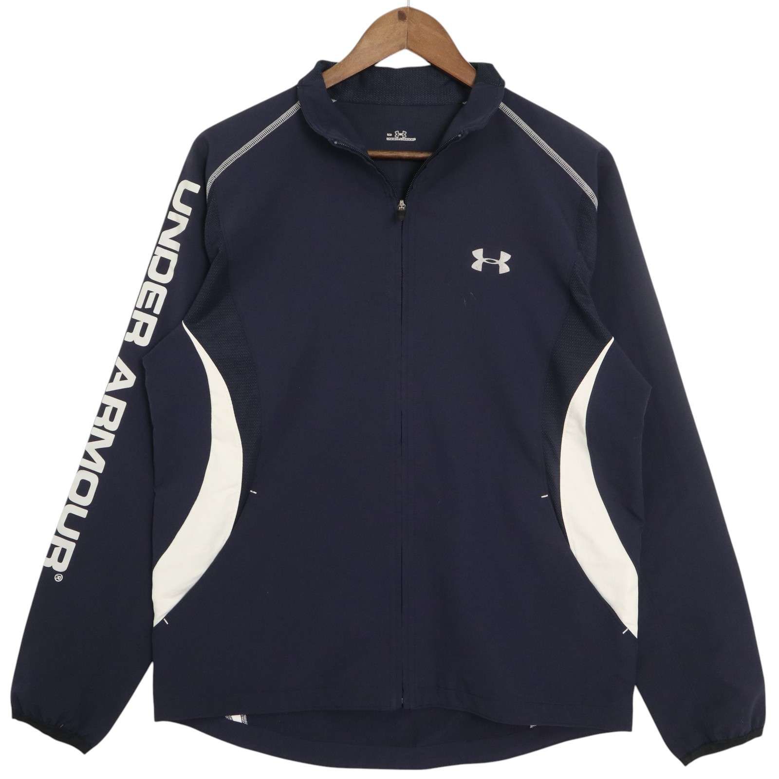 Under Armour ネイビー ジャケット MD - メルカリ