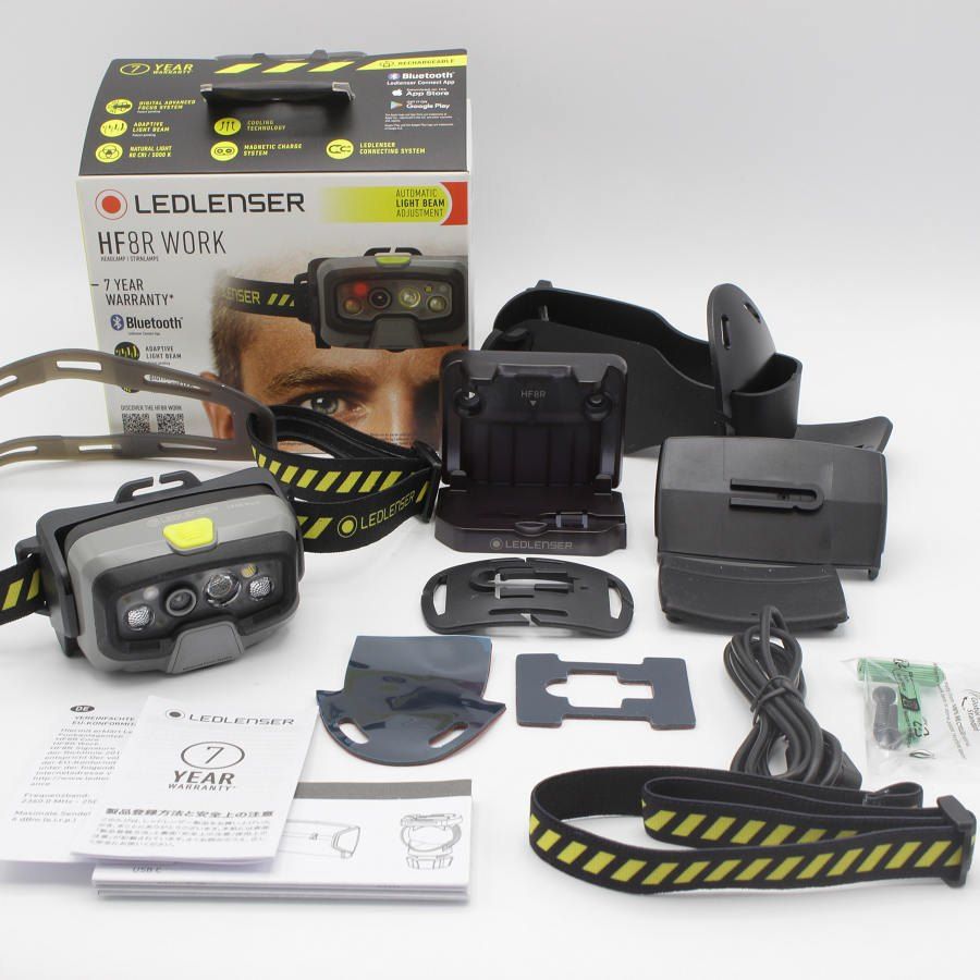 LEDLENSER HF8R CORE ヘッドランプ　クリップセット LEDLENSER HF8R CORE ヘッドランプ クリップセット