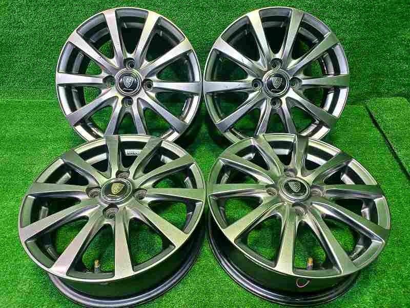 社外 ユーロスピード 14ｲﾝﾁ 4.5J 4穴 4本 100 43