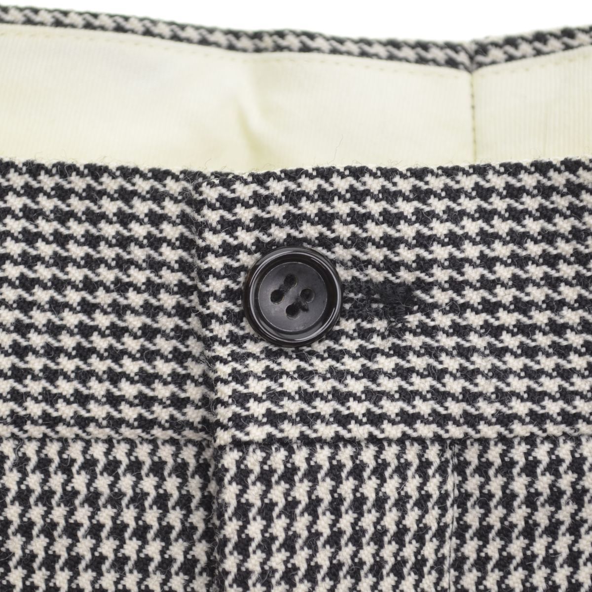 コムデギャルソンオムプリュス 21AW 千鳥柄 ワイド テーパード パンツ