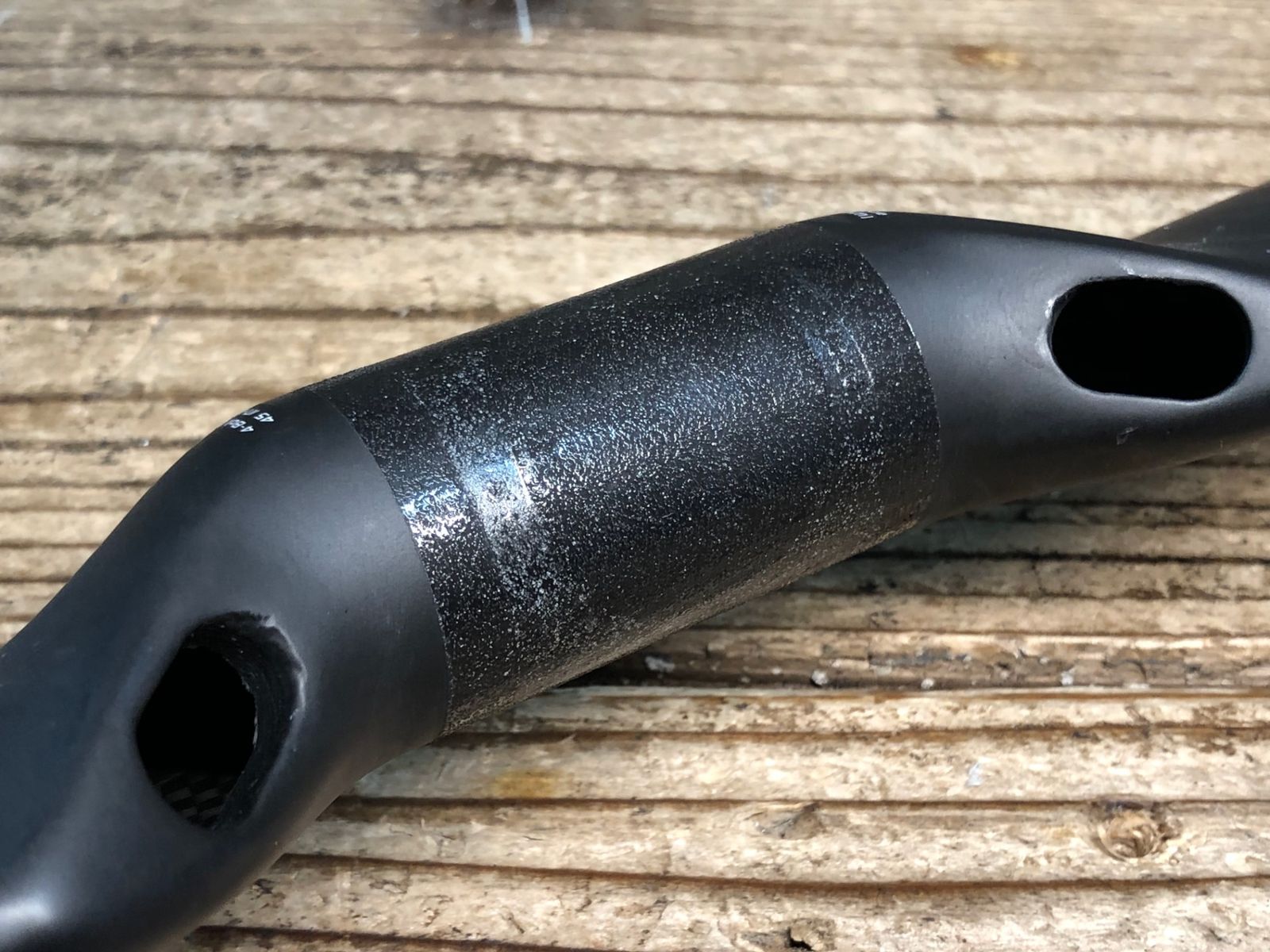 JK125 スペシャライズド SPECIALIZED S-WORKS AEROFLY カーボン ドロップハンドル Φ31.8 ブラケット部C-C 420mm クランプ痕 BRIGHTFACE_UK