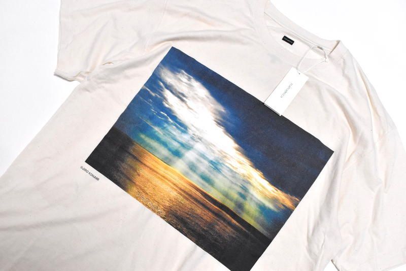 未使用 ナナミカ 小浪次郎 フォトプリント 長袖 Tシャツ ロンT XL 生成り nanamica OOAL L/S Graphic Tee Beige（ナナミカ OOAL ロング