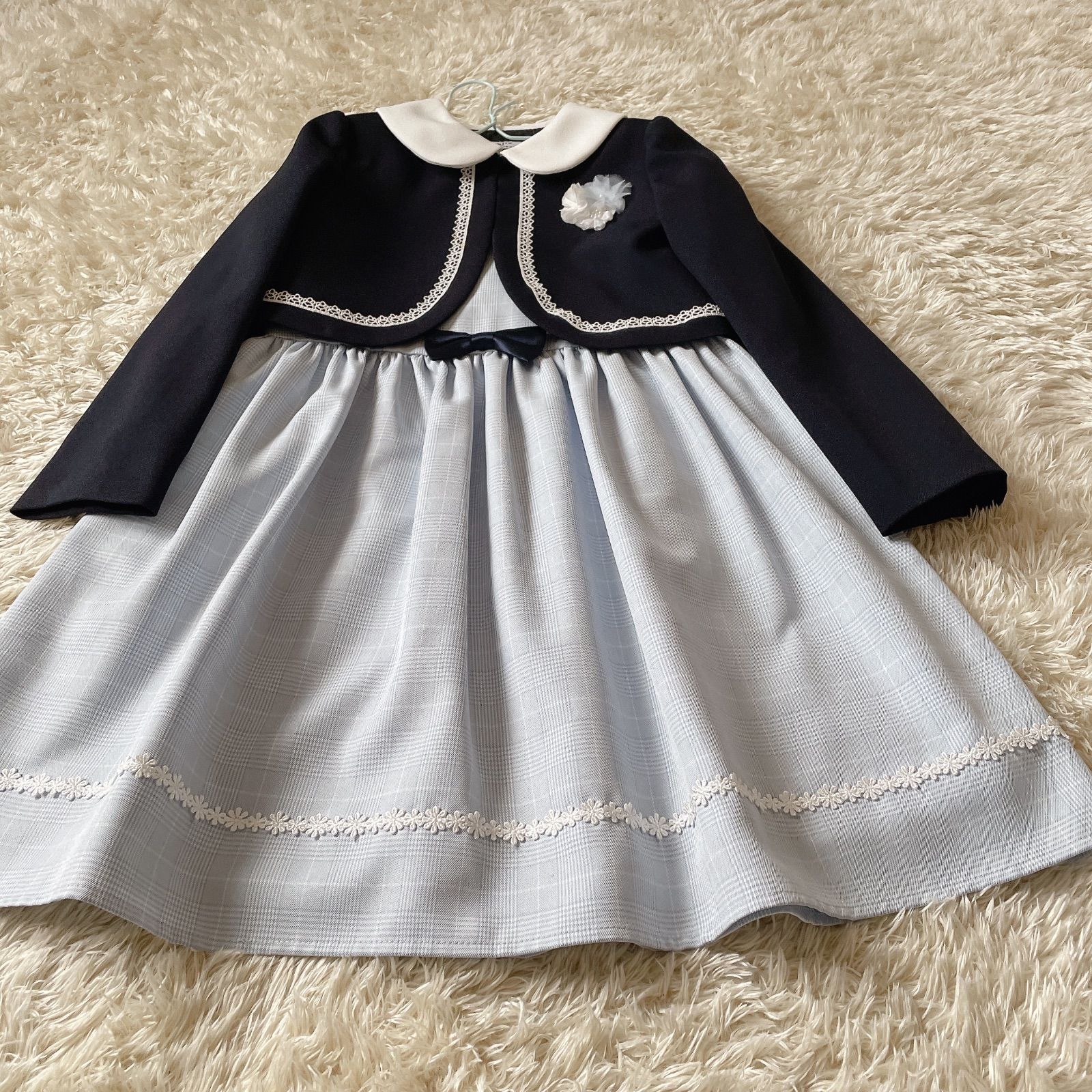  ワルツバイビームス 女の子 120 フォーマル セットアップ ワンピース ワンピース フォーマル ドレス スーツ