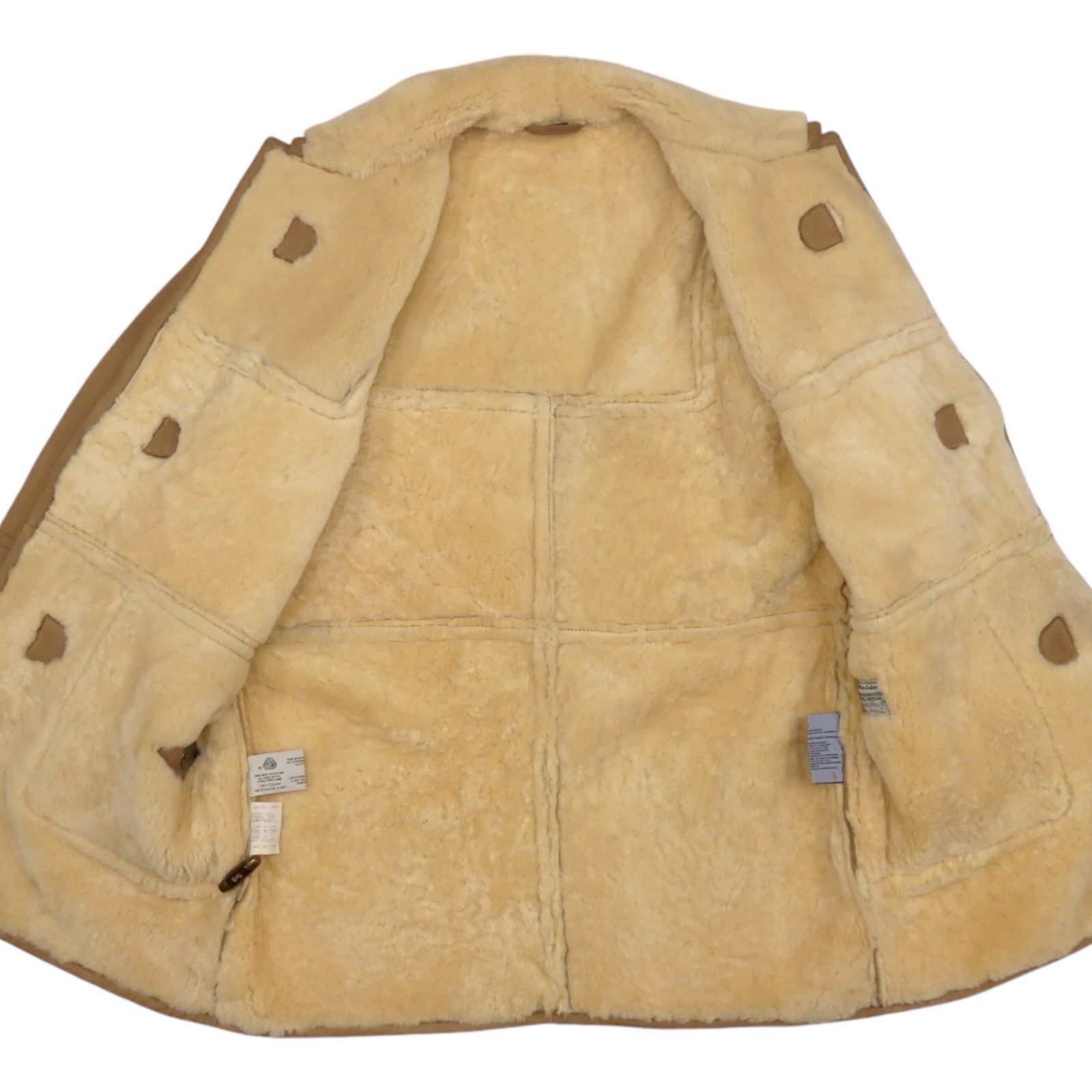 ナイトオブニュージーランド ムートンジャケット ムートンコート 茶  