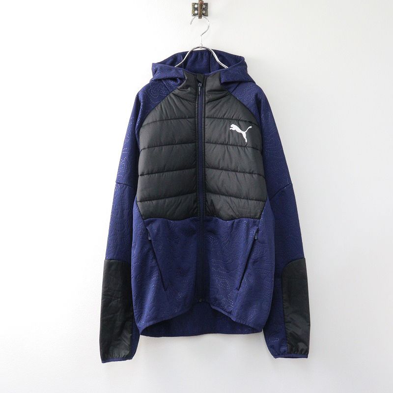 美品 プーマ PUMA 580843-06 HYBRID STYLE ナカワタジャケット M 