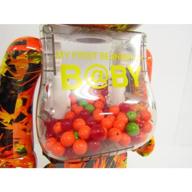 未使用品】MY FIRST BE@RBRICK B@BY AUTUMN LEAVES Ver.1000