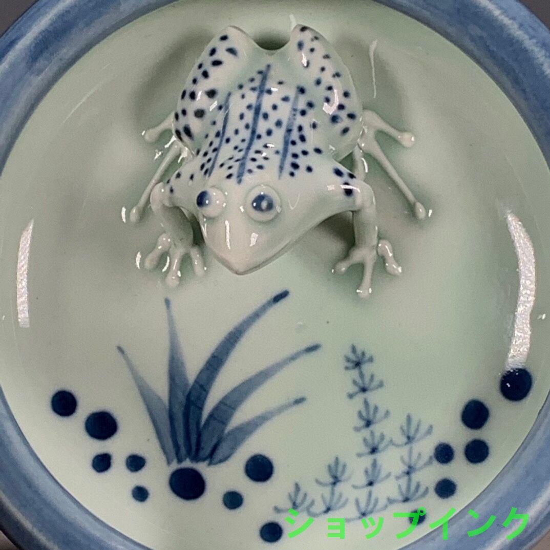 磁器 手画青花浮彫り産声来財筆洗書道具 文房具 装飾品 現代工芸品 美術品置物 磁器 手画青花浮彫り産声来財筆洗書道具 文房具 装飾品 現代工芸