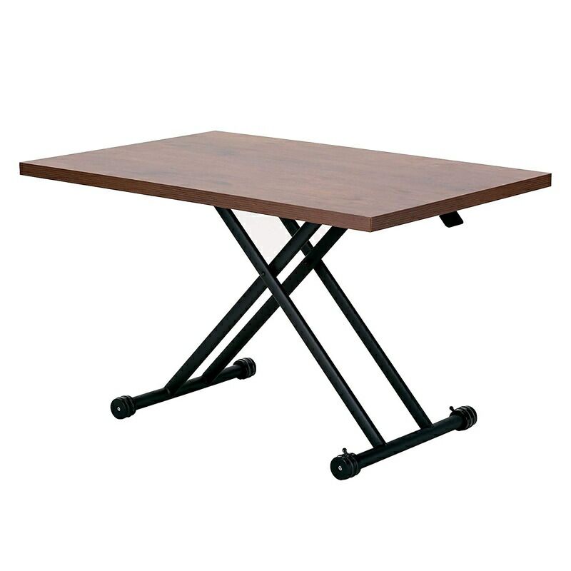 メーカー正規品 新品 武田コーポレーション ダイニングガス圧昇降式テーブル 120×80×71.5 ブラウン T7-GDT120BR