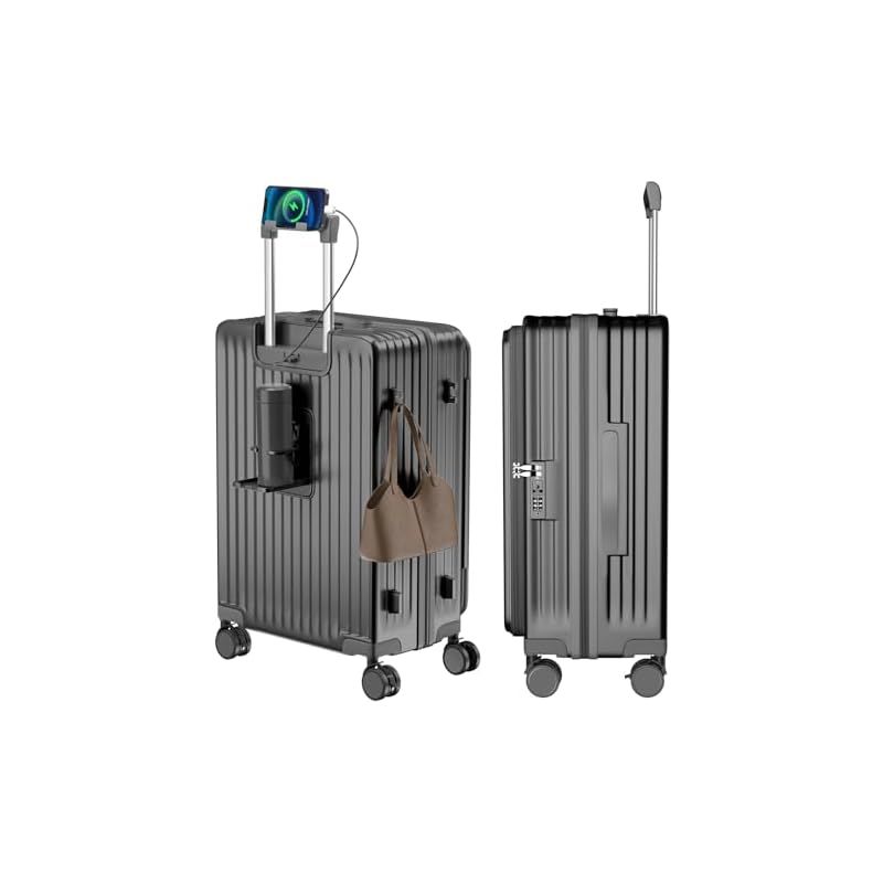 【新品未使用】Vivcon キャリーケース Mサイズ グレー 67L 未使用 Vivcon キャリーケース Mサイズ グレー 67L スーツケース