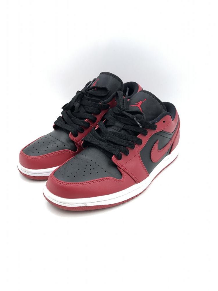 【中古】NIKE AIR JORDAN1 LOW GymRed 26cm 553558-606 ナイキ エアジョーダンワン ロー[24]