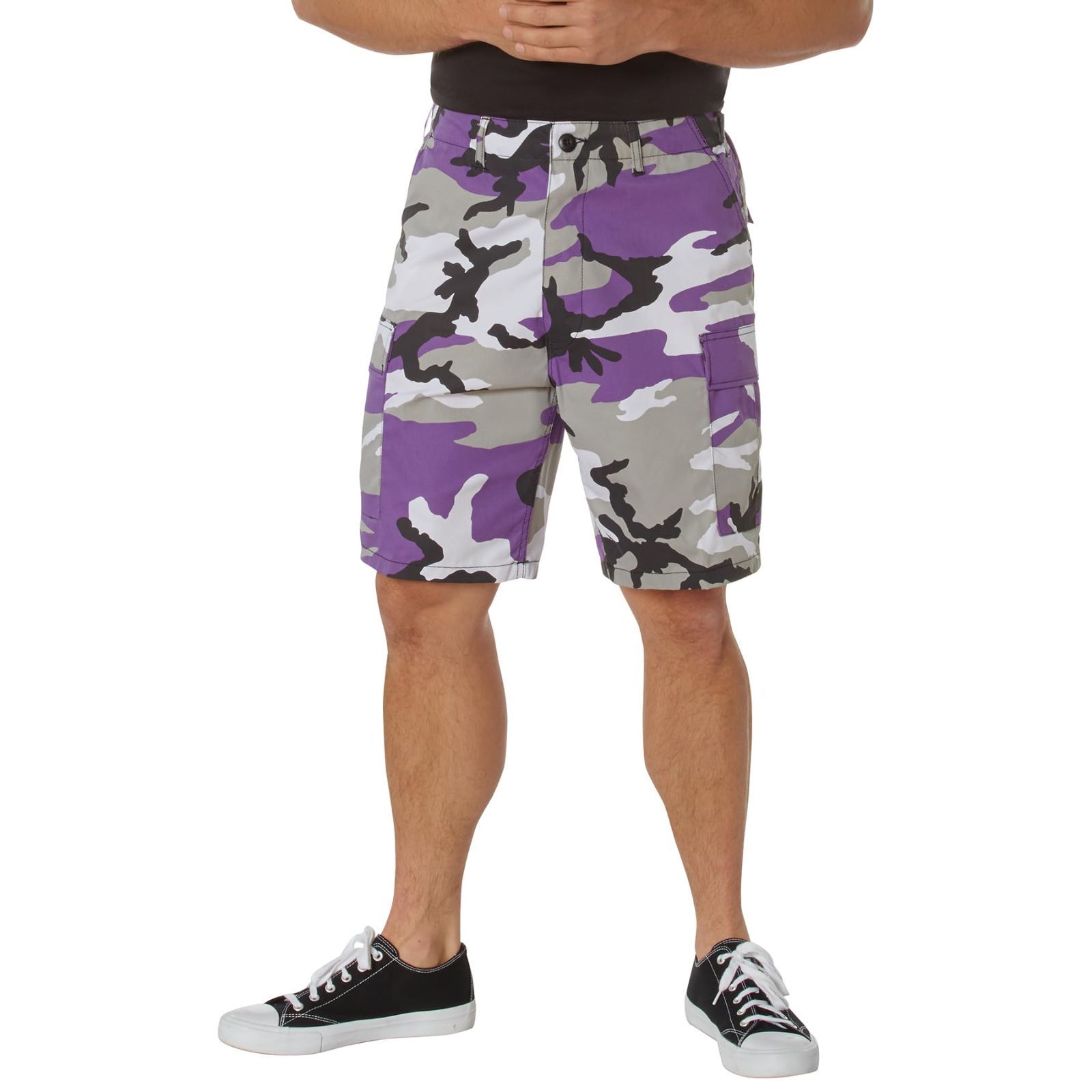 M_ULTRA VIOLET CAMO パープルカモ ROTHCO ロスコ 6ポケットカーゴショーツ|COMBAT SHORTS 7100 M ULTRA VIOLET CAMO パープルカモ