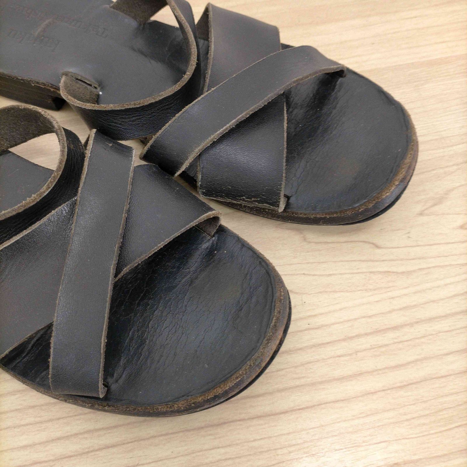 名作! kujaku suiren sandal クジャク レザー サンダル 名作! kujaku suiren sandal クジャク レザー サンダル - メルカリ