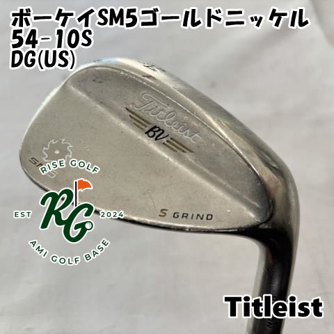 【中古】ウェッジ タイトリスト ボーケイSM5ゴールドニッケル54-10SDG(US)WEDGE54[3277]