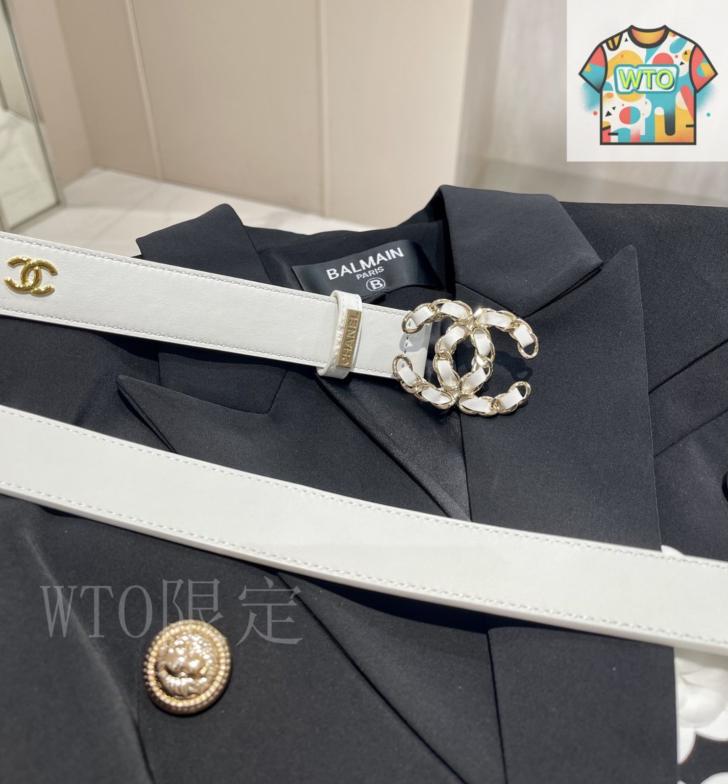 今日WTO】Chanel シャネル レディースベルト-1-TK93 - メルカリ