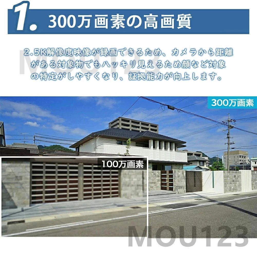 太陽充電式 監視力メラ