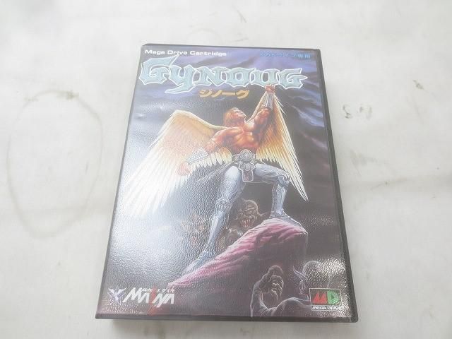 中古品 ゲーム セガ メガドライブ ソフト ジノーグ 取扱説明書