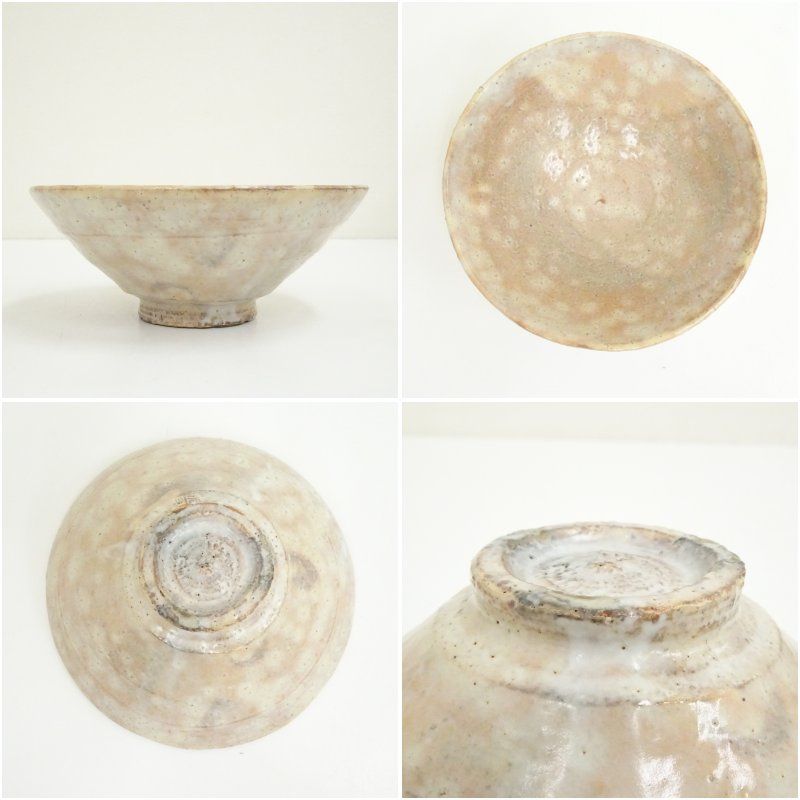 萩焼 三島茶碗 十三代坂田泥華 萩茶碗 抹茶椀 茶器 箱