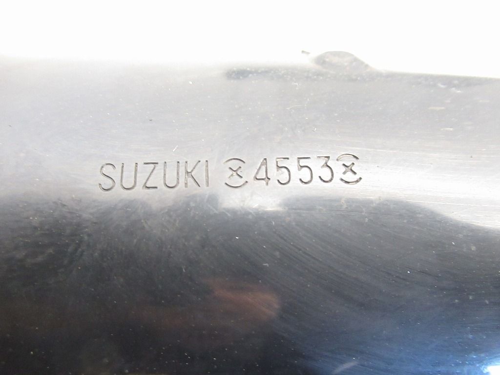 スズキ　GSX750S カタナ 純正 フルエキマフラー 　4553　ガリ傷