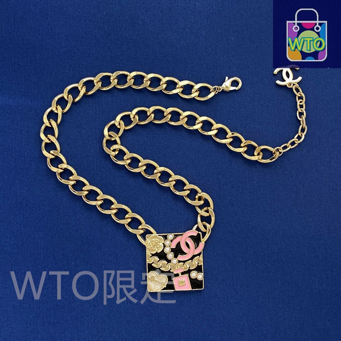 今日特価】CHANEL シャネル 小香風 新作 ピンク滴油加工 ダブル