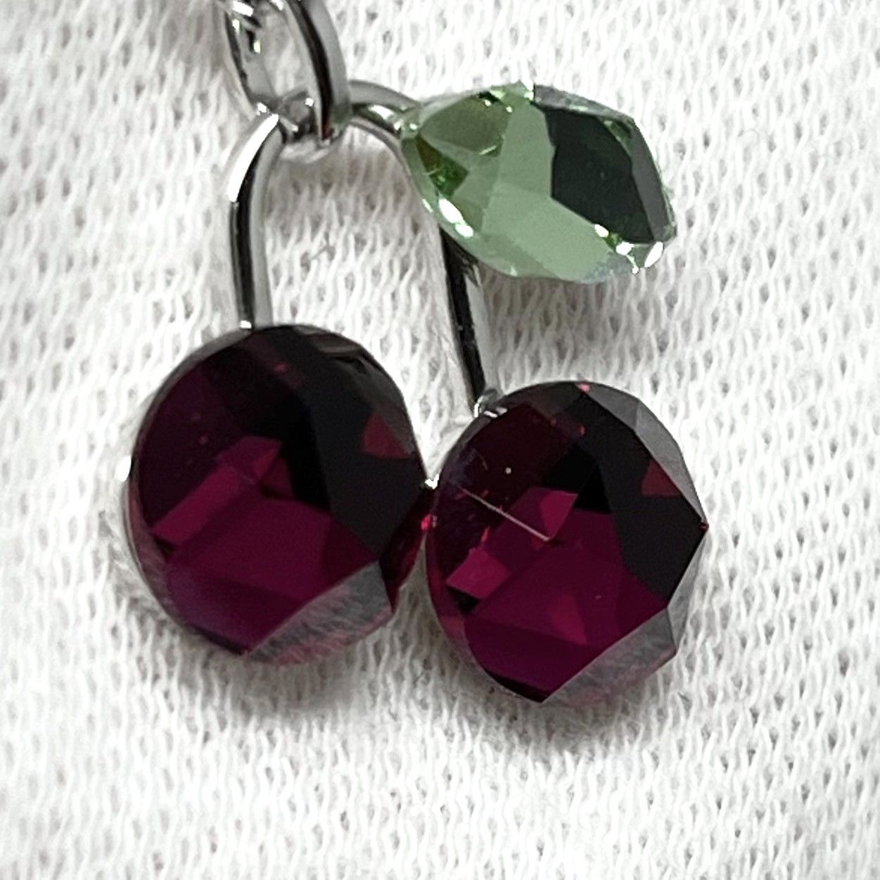 SWAROVSKI スワロフスキー さくらんぼ ネックレス 1952800 メタル 