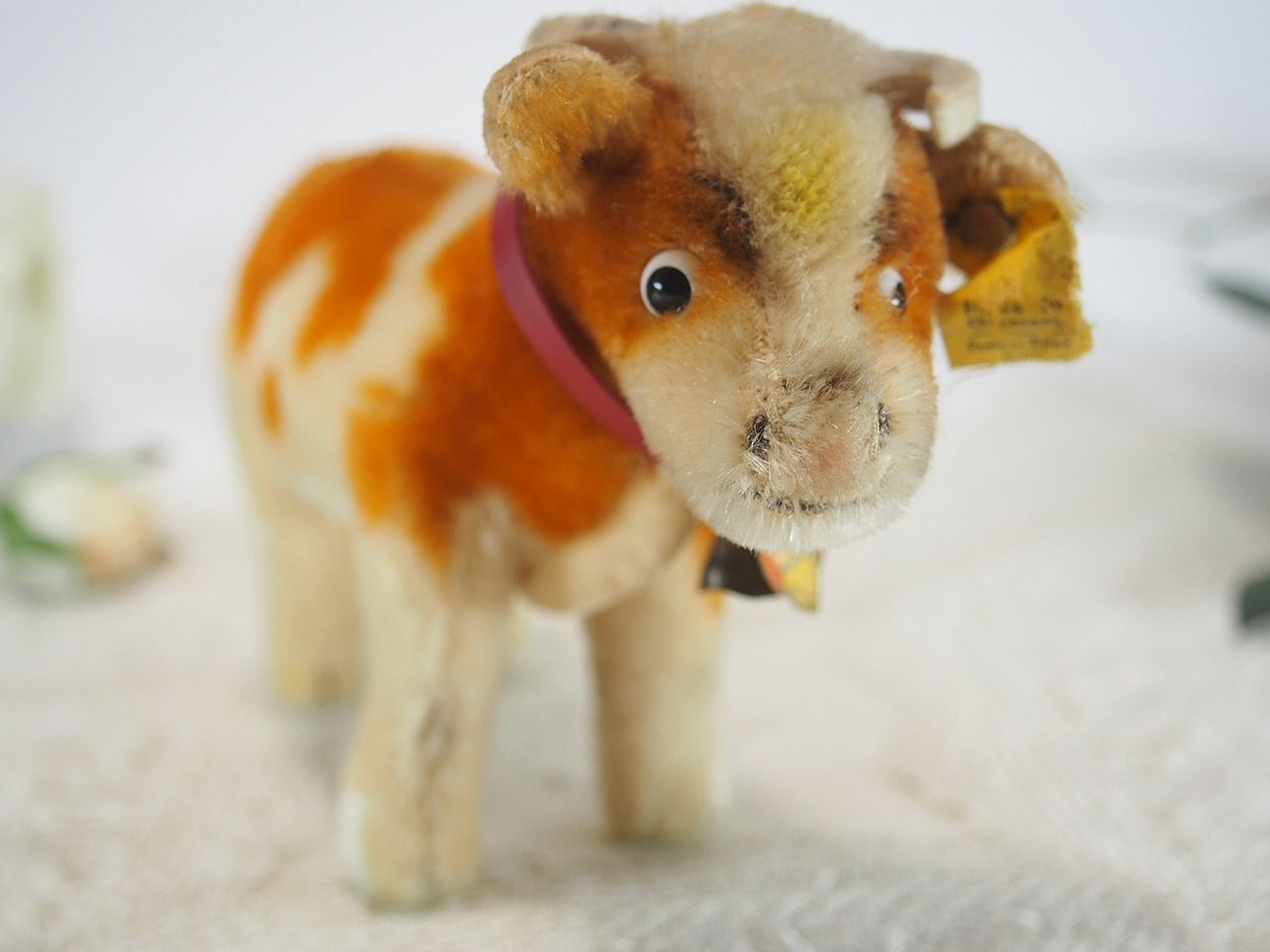 STEIFF/シュタイフ 牛のぬいぐるみ Bessy/ベッシー ドイツ