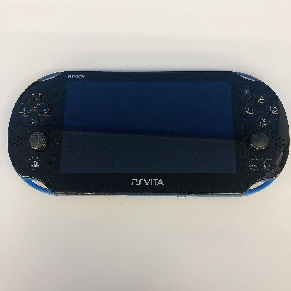 PlayStation Vita PCH-2000 SONY 通電確認済み 通電確認済】SONY PS VITA PCH-2000 ブルー【ゲーム機本体】【1