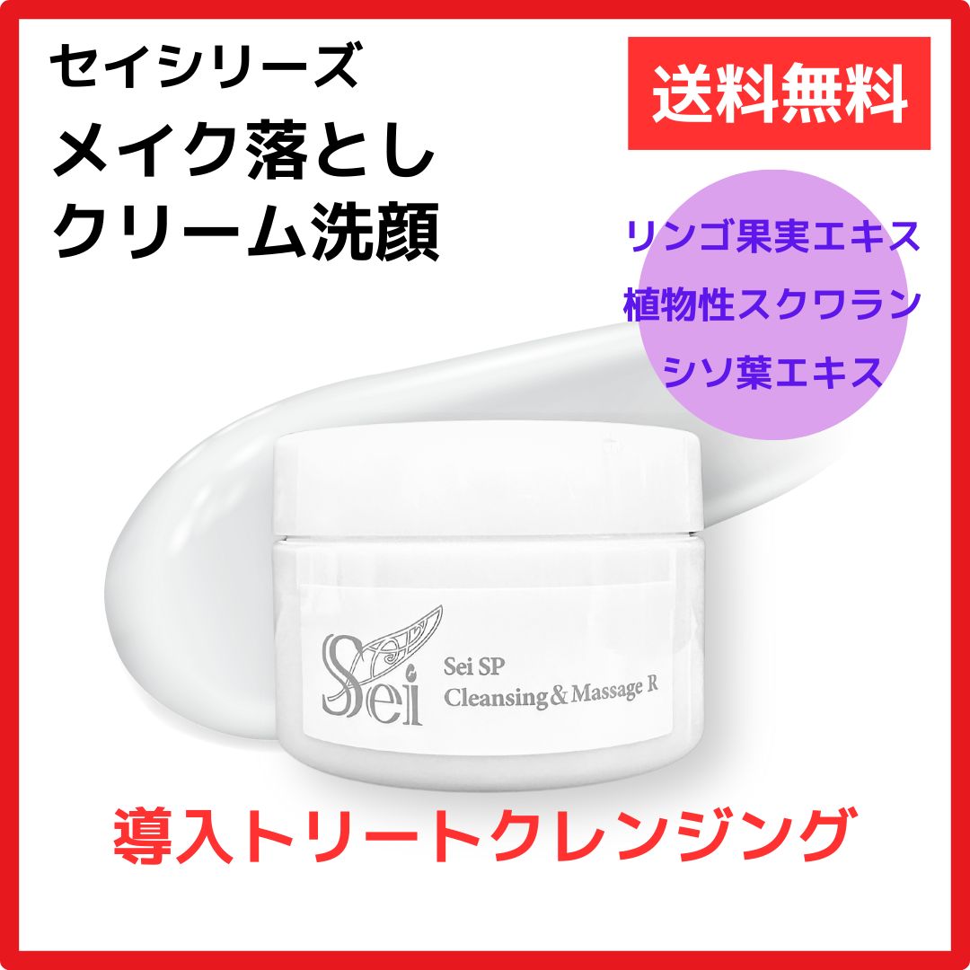 セイシリーズ　導入トリートクレンジング　洗顔＆メイク落とし
