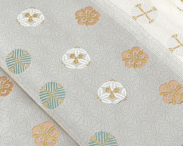 名古屋帯 新品 仕立て上がり 西陣 京都イシハラ謹製 松竹梅 名古屋帯 小難あり 仕立済み h2996 名古屋帯 新品 仕立て上がり 西陣 京都イシハラ謹製 松竹梅 名古屋帯