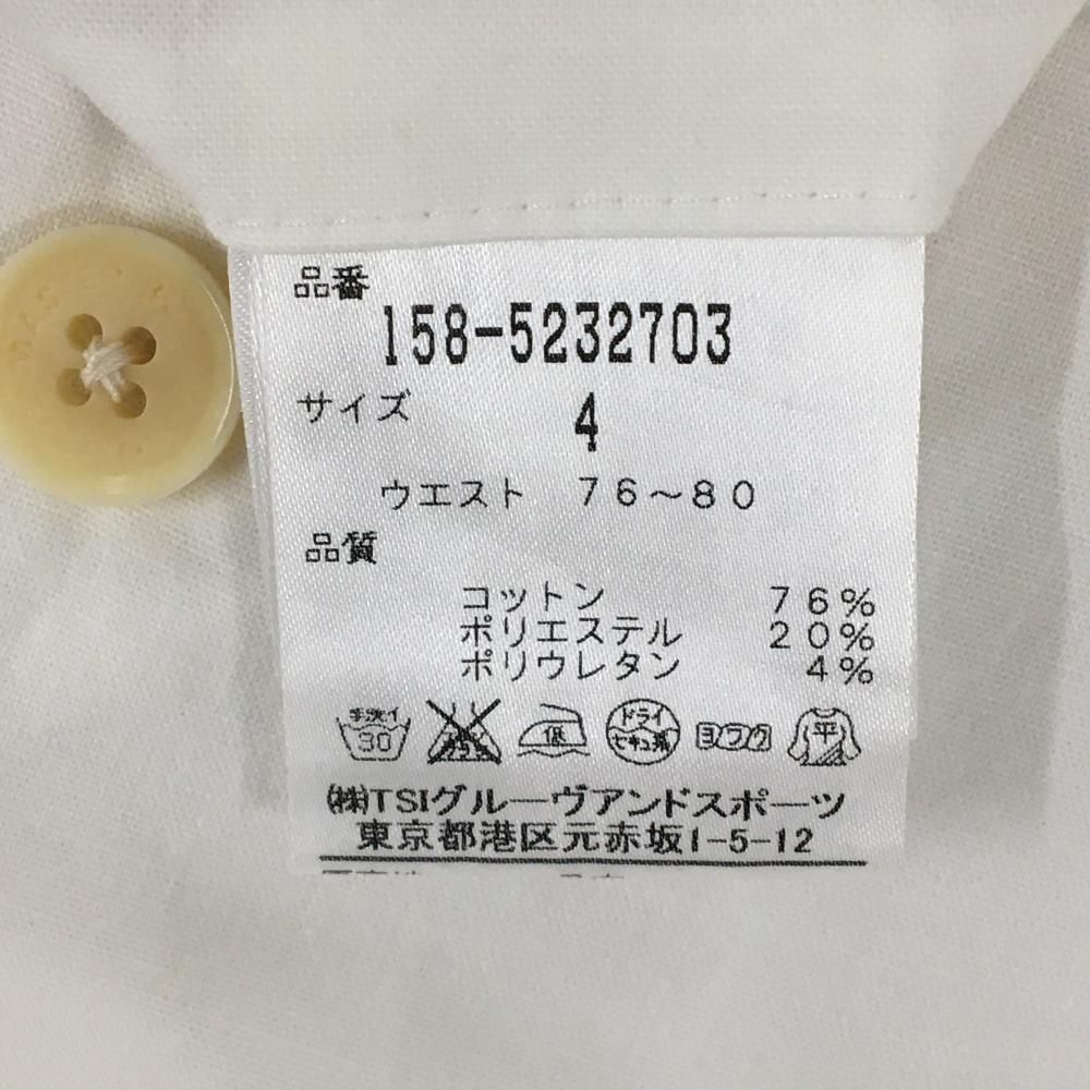 マスターバニー ジップアップパーリー 白 ホワイト 4 超美品 マスター