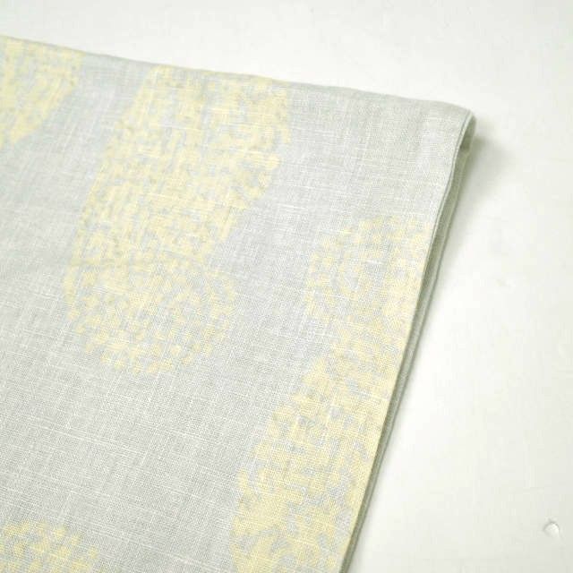  ARNYS PARIS アルニス イタリア製 ペイズリーリネンストール ライトグレー イエロー ダブルフェイス g 9759 ストール 小物