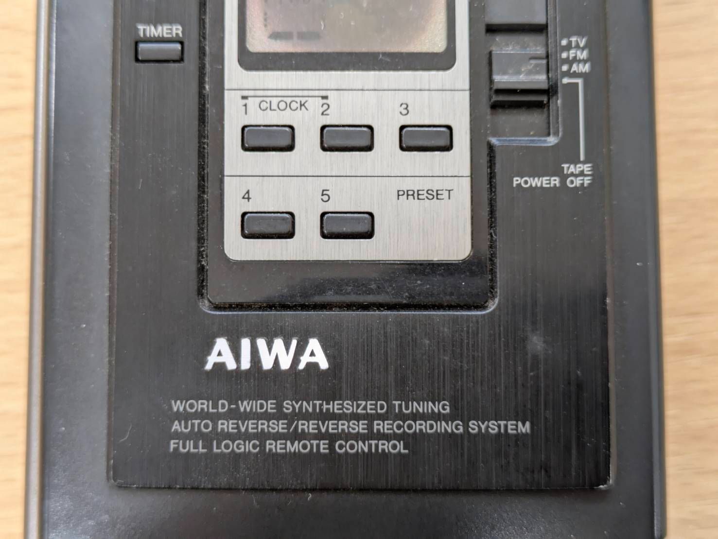 AIWA カセットボーイ HS-JX30 通電確認済み